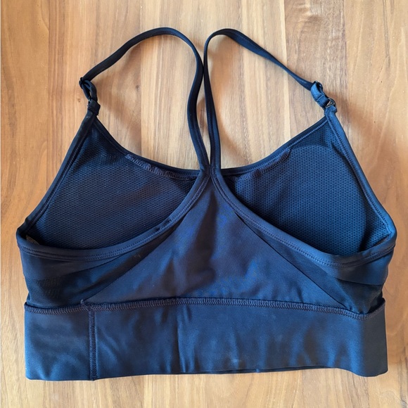Nike Indy Women's Light-Support Padded V-Neck Sports Bra in Black - Picture 3 of 8